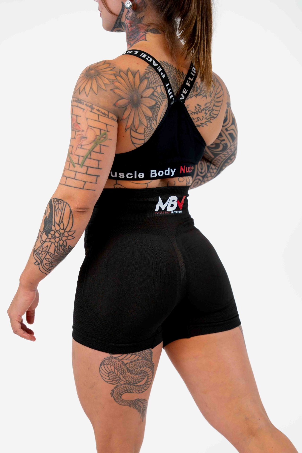 MBN Seamless Short - Zwart